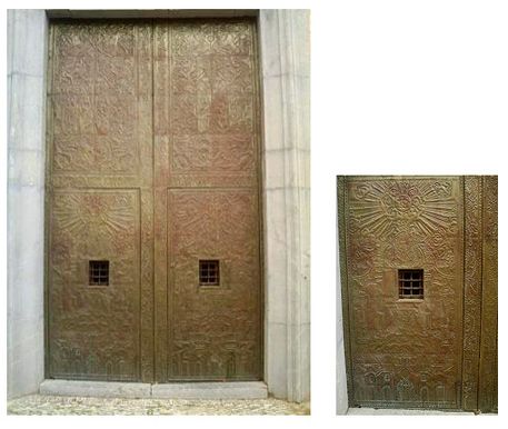 Ferroller puerta de Ermita del Calvario de Betxi